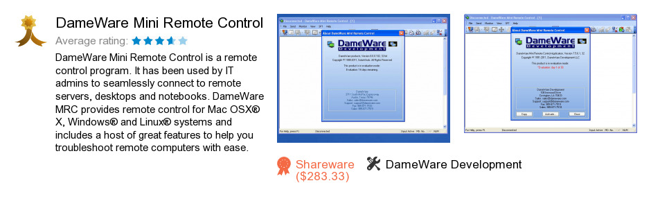 DameWare Mini Remote Control