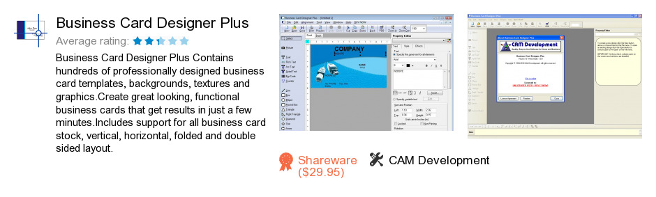 Business Card Designer Plus