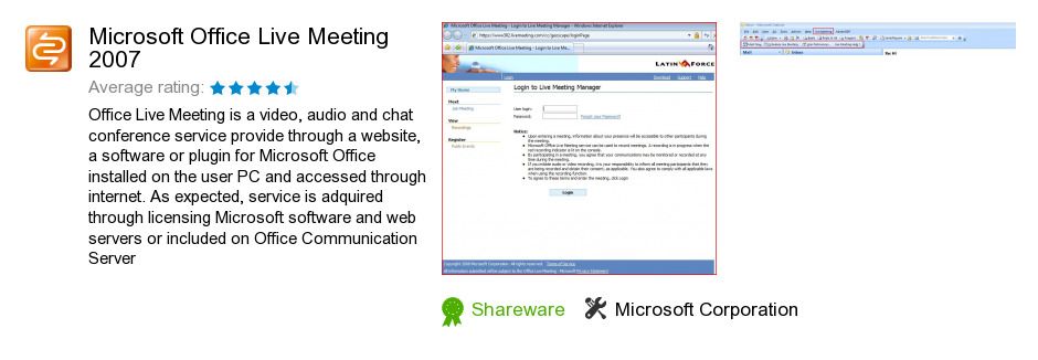 Microsoft Office Live Meeting 2007