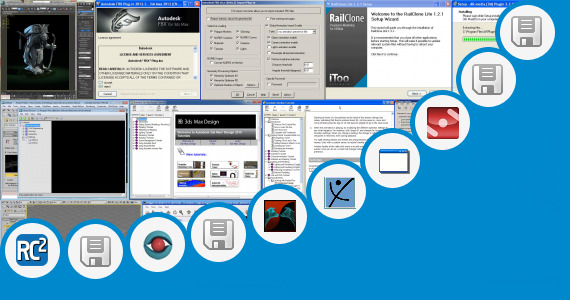Software collection for Plugin Vray 3ds Max 2010 32 Free