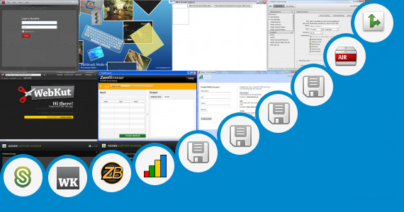 Software collection for Adobe Go Get Air