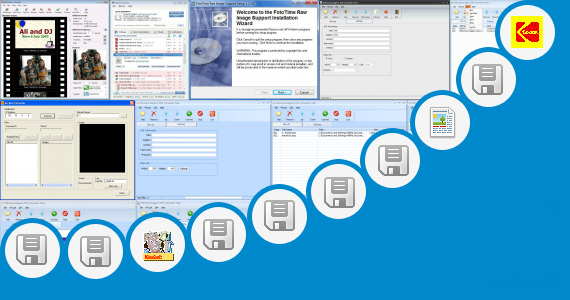 Software collection for Kodak Imaging For