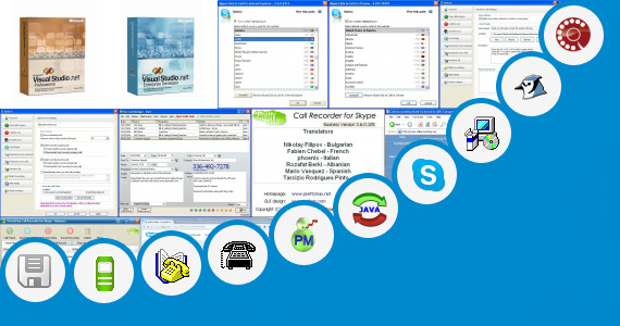 Software collection for Free Call Application On Java Phone