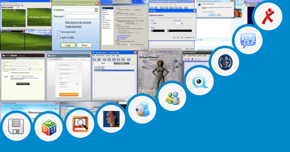 Software collection for Face Talk Chat Java