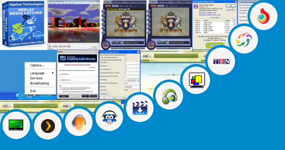 Software collection for Online Media Cyber Stream