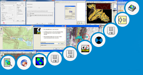 Software collection for Leica Survey Office For