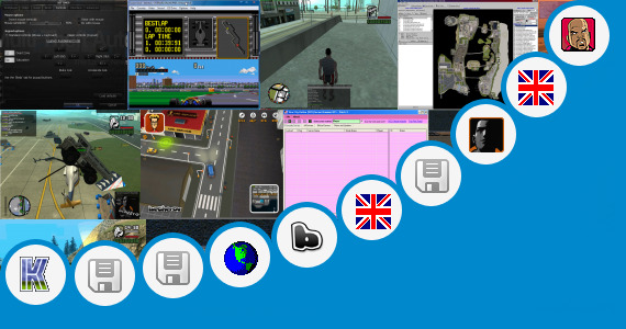 Software collection for Grand Theft Auto On