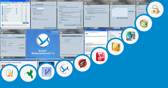 Software collection for Acer Backup Manager For