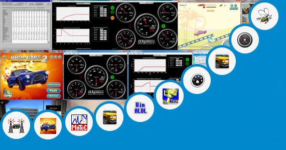 Software collection for Car Engine Tuning Software