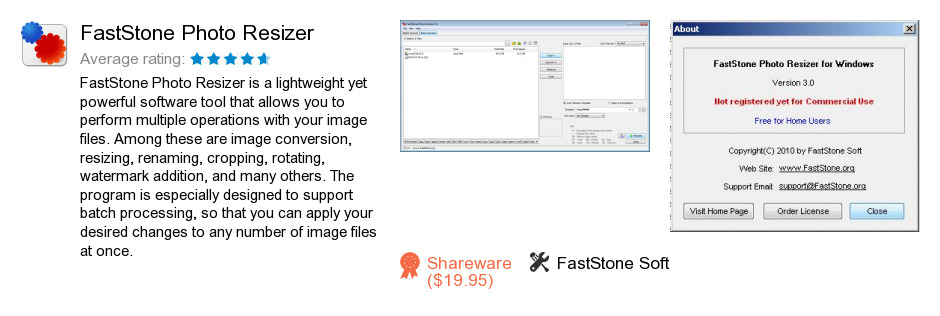 FastStone Photo Resizer