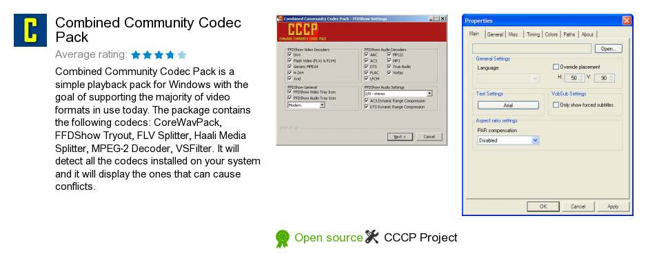 Combined Community Codec Pack