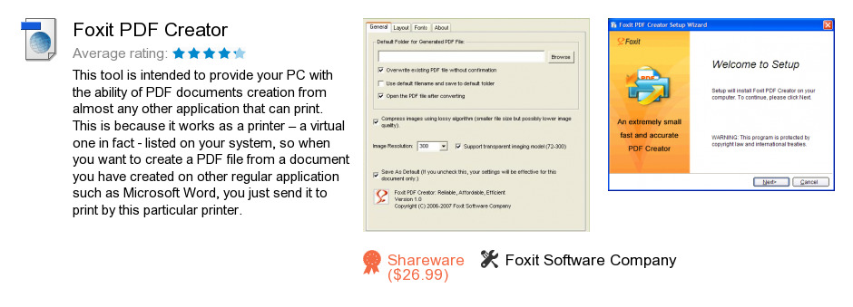 Foxit PDF Creator