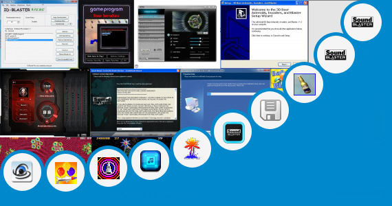 Software collection for Sound Blaster Tactic 3d