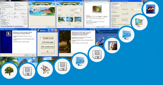 Software collection for Water Screensaver For