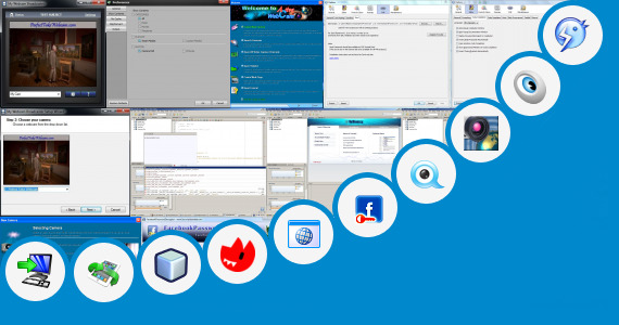 Software collection for Facebook Java Apps Camera Support