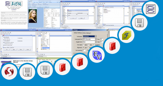 Software collection for English To Telugu Font