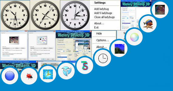 Software collection for Moving Bubbles Desktop Backgrounds