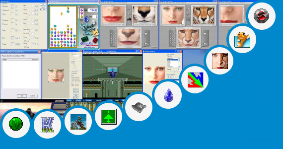Software collection for Super Fighters Deluxe