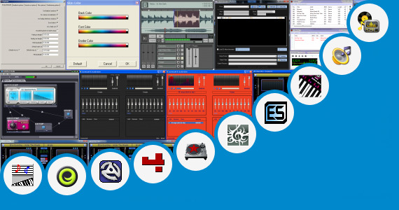 Software collection for Virtual Beat Box Dj Mixer