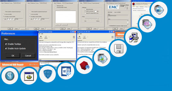 Software collection for Vaio Recovery Center