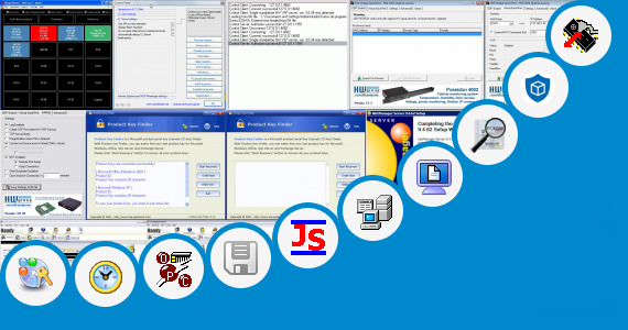 Software collection for Serial Number Handy Cafe Server