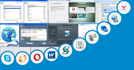 Software collection for Mobil Yandex Browser