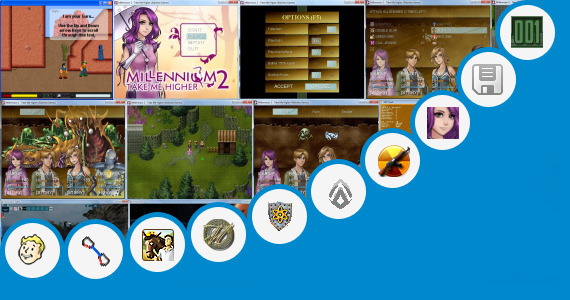 Software collection for 16 Bit Rpg Character Maker
