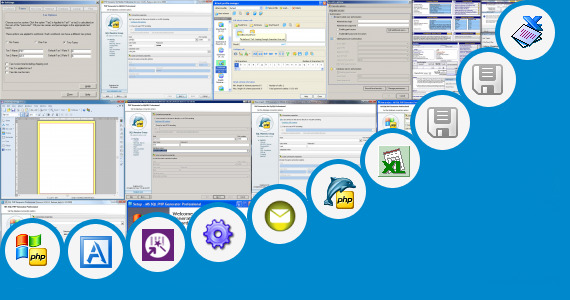 Software collection for Microsoft Excel Database Template