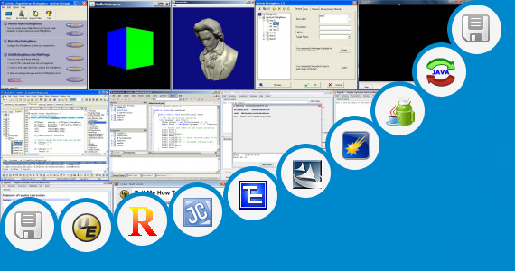 Software collection for Java Applet Cartoon Character Codes