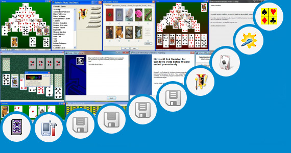 Microsoft Solitaire Ink - Microsoft Ink Desktop for Windows Vista and ...