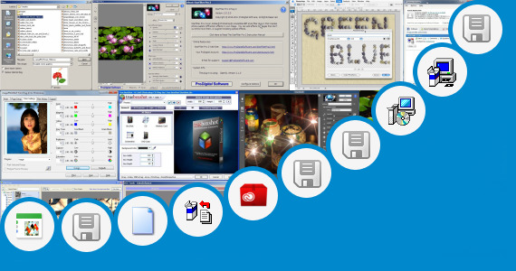 Software collection for Adobe Photoshop Plugins Green Surgery