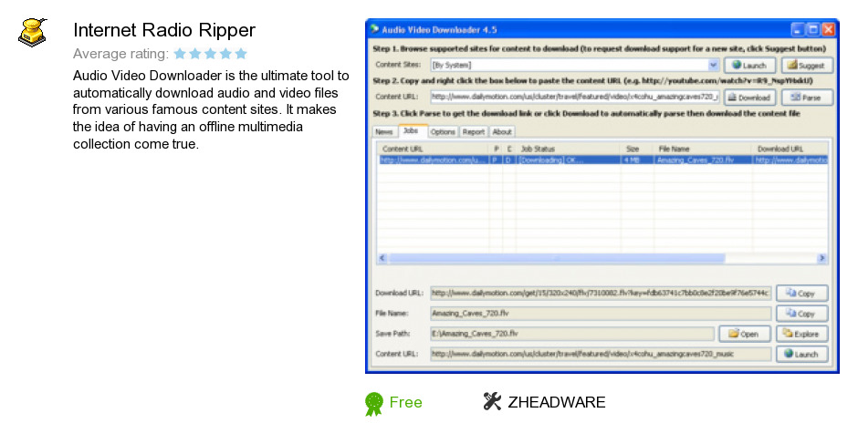 Internet Radio Ripper