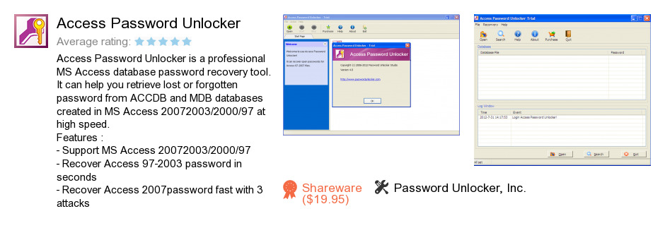 Access Password Unlocker