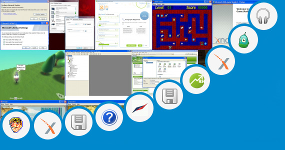 Software collection for Microsoft Oberon Games For