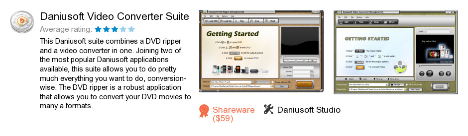 Daniusoft Video Converter Suite