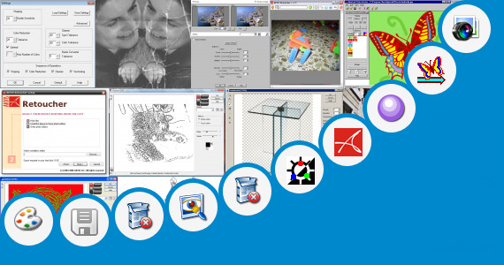 Software collection for Jasc Paint Photo Shop