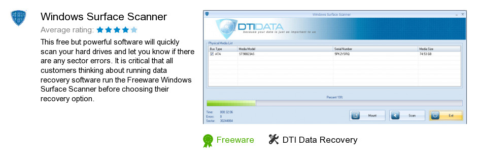 Windows Surface Scanner