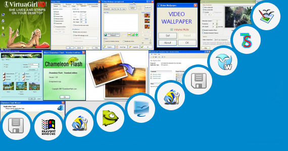 Software collection for Real Video Waterfall Screensaver