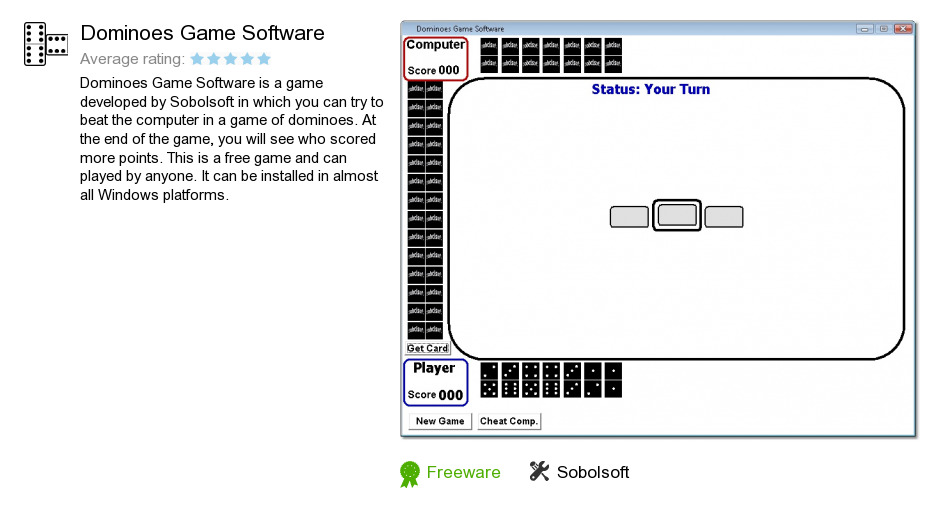 Dominoes Game Software