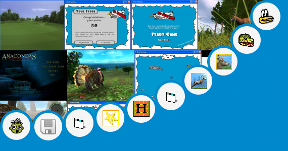 Software collection for Hunting Games Phone