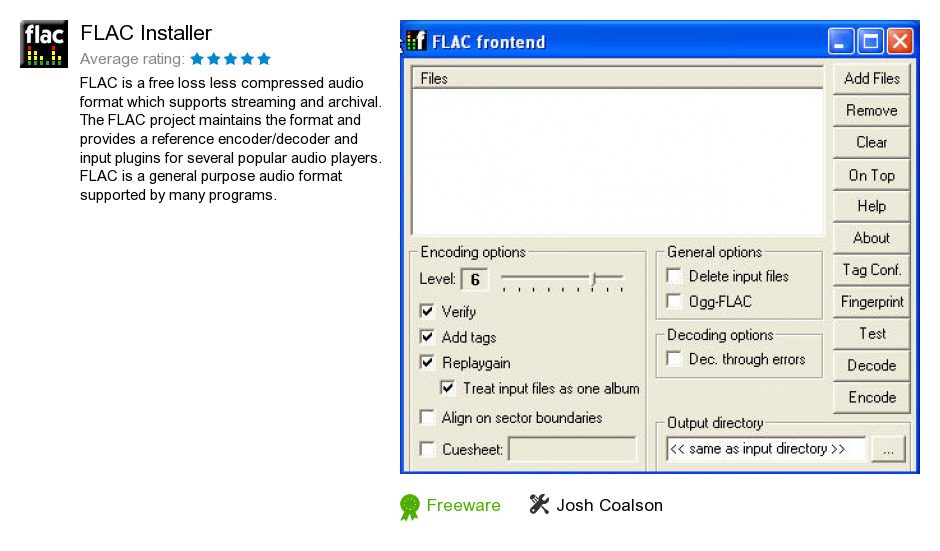 FLAC Installer