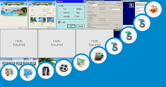 Software collection for Moving Cute Animated Screensaver