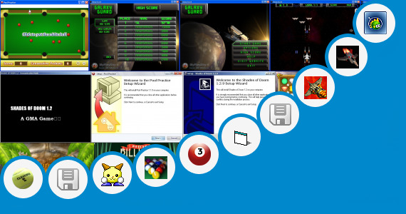 Software collection for Games Guns Shot Sounds Jar