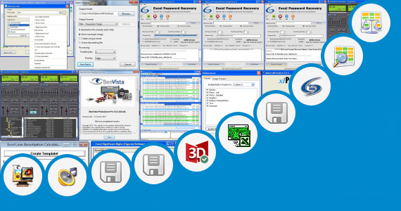 Software collection for Excel Formula Container Check Digit