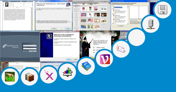 Software collection for Windows 7 Tutorial Book In Hindi