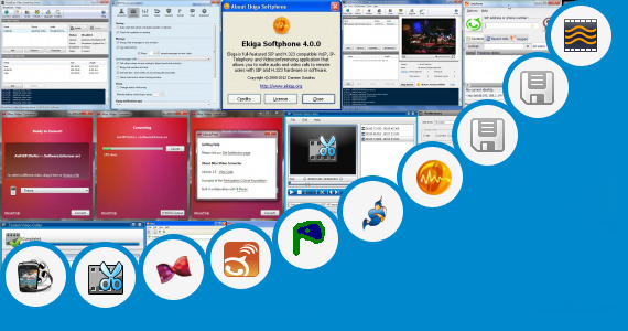 Software collection for Lan Video Conferencing Open Source