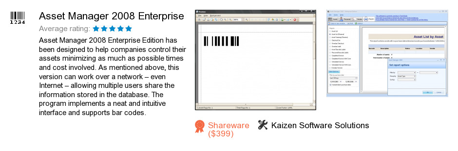 Asset Manager 2008 Enterprise