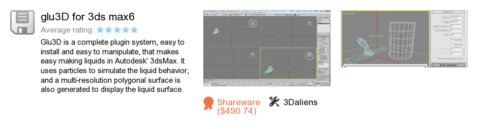 Glu3D for 3ds max6
