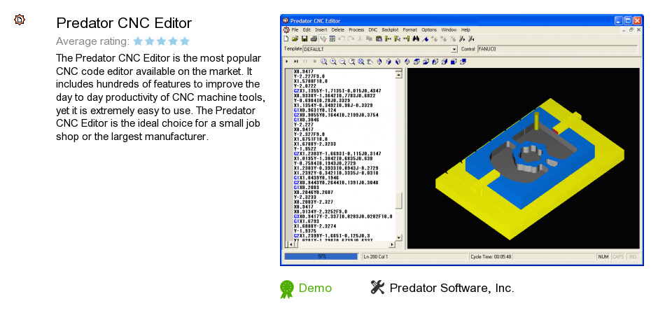 Predator CNC Editor