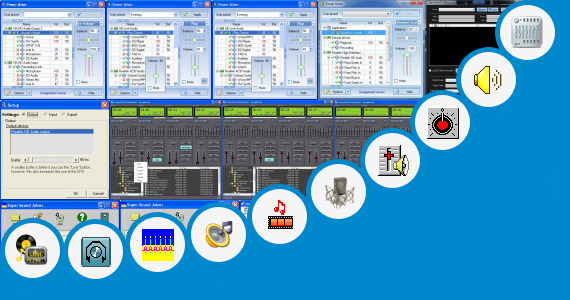 Software collection for Gambar Mixer Sound